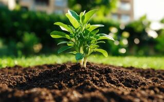 Innovative soil regeneration methods utilizing AI technology for sustainable agriculture techniques photo