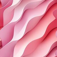 Abstract pink waves background with soft gradients and flowing curves photo