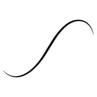 simple elegant curved line depicting the dynamic nature of policy changes vector