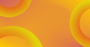 Yellow Orange Gradient Abstract background with dynamic effect illustration vector
