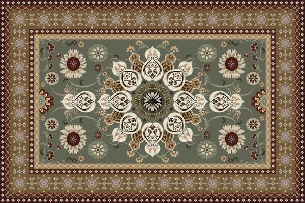 Vintage Arabic pattern.Persian colored carpet.Rich ornament for fabric design,handmade,interior decoration,textiles.Abstract design of persian carpet with geometric ornament.