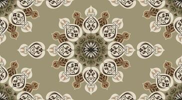 Vintage ornamental background. Template frame design for greeting card. vector