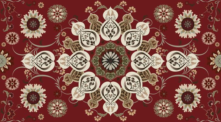 Seamless floral pattern. For eg fabric, wallpaper, wall decorations.