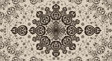 Vintage background with ethnic ornaments. Template for design. vector