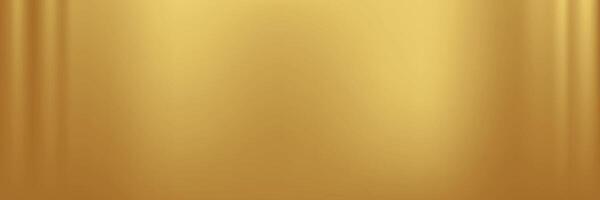 Gold abstract blurred gradient background, curtain pattern, illust vector