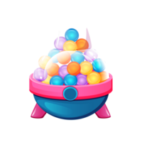 Cartoon candy machine for your game UI-match3, puzzle or Bubble Shooter. png