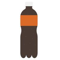 Soda. Sparkling water bottle vector