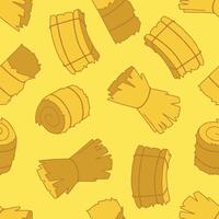 Hay Seamless Pattern Background for Surface Print Fabric Fashion Wrapping vector