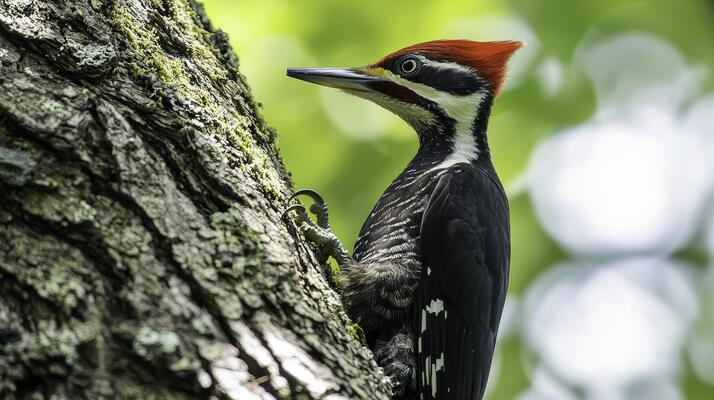 Pileated Woodpecker Stock Photos, Images and Backgrounds for Free Download