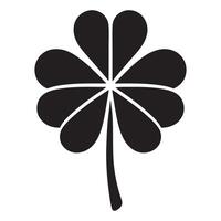 Lucky Shamrock Illustration for St Patrick's Day Graphics Design vector