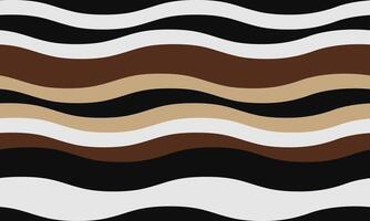 Stylish abstract wavy stripes in earthy tones. Perfect for backgrounds, textiles, packaging, and website design. The organic flow creates a calming yet modern feel. vector