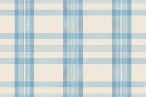 Classic plaid pattern. Pastel blue checks create a timeless, seamless background. Ideal for textiles, design elements, digital paper projects. Versatile stylish. vector