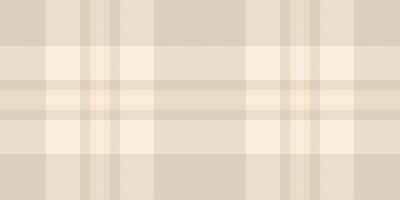 Subtle beige and cream plaid pattern. Perfect for backgrounds, textiles, or website designs. This minimalist, neutral texture evokes feelings of calm and sophistication. vector