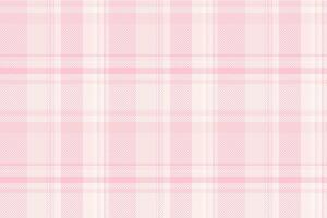Delicate pink and cream plaid pattern. Perfect for textile design, fashion, branding, or website backgrounds. This soft, subtle texture evokes feelings of gentleness and femininity. vector