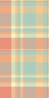 Spring texture check, carnival pattern plaid seamless. Image fabric tartan background textile in light and red colors. vector