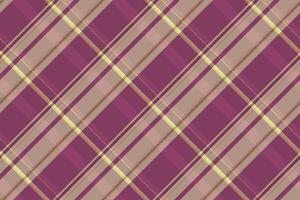 Stylish plaid pattern with deep plum and beige hues, accented by subtle gold lines. Versatile for backgrounds, textiles, or creative projects. Adds sophistication vector