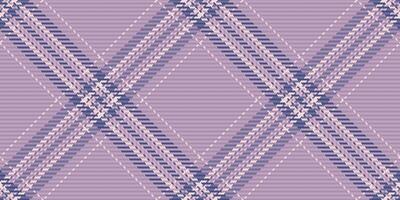 Elegant lilac and lavender diagonal plaid pattern. Perfect for textile design, fashion, apparel, and website backgrounds. vector
