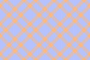 Soft pastel blue and peach crisscross plaid pattern. Perfect for textile design, website backgrounds, or scrapbooking projects. This subtle yet stylish image evokes feelings of calm and serenity. vector