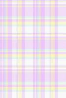 Shape texture fabric check, cell tartan pattern . Faded textile seamless plaid background in light and white colors. vector