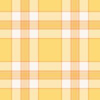 Repeat background fabric plaid, picnic blanket texture tartan textile. Hounds check seamless pattern in orange and moccasin colors. vector