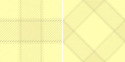 Elegant pastel yellow plaid and diamond patterns. Perfect for website backgrounds, textile design, or stationery. Subtle textures create a sophisticated and calming aesthetic. vector