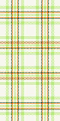Vibrant lime green and orange plaid pattern. Perfect for textile design, website backgrounds, or fashion projects. This cheerful, classic check design offers a fresh, springlike aesthetic.