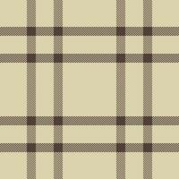 Elegant beige and brown plaid pattern. Perfect for textile design, website backgrounds, or stationery. This subtle, sophisticated texture evokes feelings of warmth and comfort. vector
