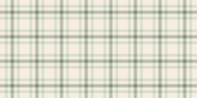 Upscale pattern textile tartan, periodic background check. Cover texture fabric plaid seamless in light and linen colors. vector
