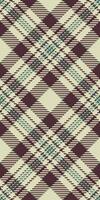 Plain fabric plaid textile, oriental background texture tartan. Stripped seamless pattern check in light and dark colors. vector