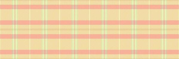 Pastel peach and lime green plaid pattern. Perfect for backgrounds, textiles, or website design. Soft, subtle colors evoke a calm and gentle mood. vector