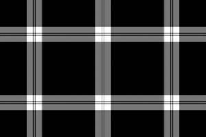Paper tartan background, jpg seamless check pattern. Filigree fabric textile texture plaid in black and white colors. vector