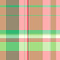 A modern, pastel plaid pattern with intersecting lines creating a colorful check. Perfect for backgrounds, textiles, or web design. Fresh and versatile. vector