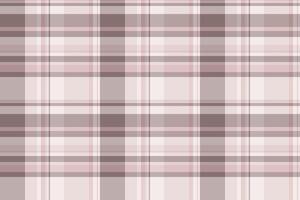 School pattern tartan, thin textile check seamless. Picnic background plaid fabric texture in pastel and light colors. vector