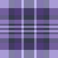 Elegant purple and lilac plaid pattern. Subtle texture and soft hues create a sophisticated aesthetic perfect for textile design, fashion, or website backgrounds. Evokes feelings of calm and style. vector