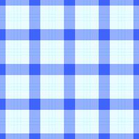 Composition seamless check textile, furry fabric background . Volume plaid tartan texture pattern in blue and azure colors. vector