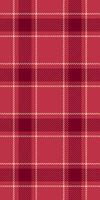 Vibrant red and blush plaid pattern. Perfect for textile design, fashion, website backgrounds, or seasonal projects. vector