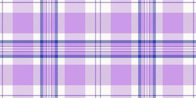 Elegant lilac and white plaid pattern. Perfect for textile design, fashion, websites, and stationery. This seamless texture offers a soft, sophisticated aesthetic, symbolizing calmness and style. vector