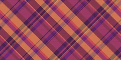 Warm, textured plaid pattern. Rich tones and versatile design ideal for backgrounds, textiles, and crafts. Seamless and visually engaging. vector