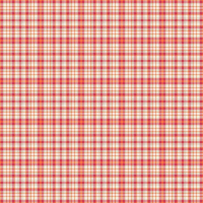 Tracery tartan background textile, bedroom texture check pattern. Professional plaid seamless fabric in light and red colors.