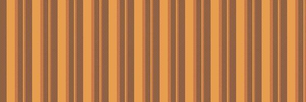 Basic fabric textile pattern, fibre vertical stripe lines. Diagonal background texture seamless in orange and dark colors. vector