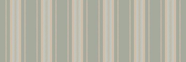 Trim stripe vertical textile, floor lines texture . Furniture fabric seamless pattern background in pastel and light colors. vector