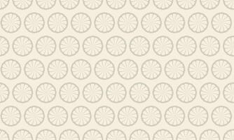 Elegant beige and cream repeating pattern. Subtle circular design ideal for backgrounds, textiles, and website design. Creates a sense of calm and sophistication. vector