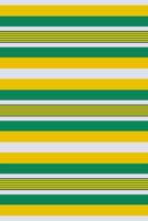 Bold lines texture seamless, scrapbooking fabric pattern textile. Sross stripe background vertical in bright and mint colors. vector