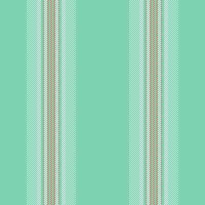 Wo people seamless textile vertical, halftone fabric texture background. Eook lines pattern stripe in mint and light colors.