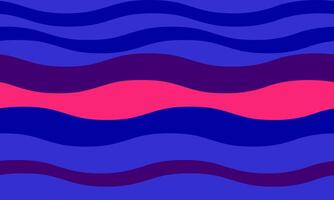 Vibrant abstract wave pattern in bold blues and pink. Perfect for backgrounds, website design, or textile prints. This dynamic graphic evokes feelings of movement, energy, and fluidity. vector