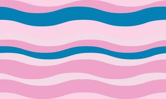 Vibrant pink and teal wavy stripes create a playful, retroinspired pattern. Perfect for backgrounds, textiles, or website design, this cheerful image evokes feelings of joy and energy. vector