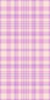 Pastel pink and lavender plaid pattern. Perfect for textile design, fashion, websites, and branding. Subtle and elegant, this seamless texture evokes feelings of softness and femininity. vector