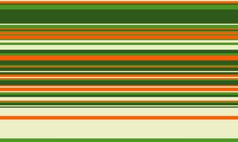Vibrant horizontal stripes in green, orange, and cream create a dynamic and versatile background. Perfect for web design, textiles, or packaging, this image evokes feelings of freshness and energy. vector