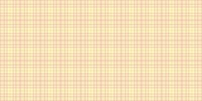 Vintage tartan fabric check, tracery pattern plaid seamless. Spring textile texture background in light and peach puff colors. vector
