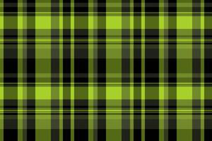 Vibrant lime green and black plaid pattern. Perfect for textile design, website backgrounds, or fashion projects. vector